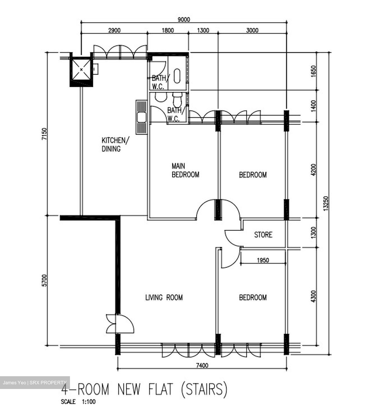 Blk 359 Clementi Avenue 2 (Clementi), HDB 4 Rooms #540667391
